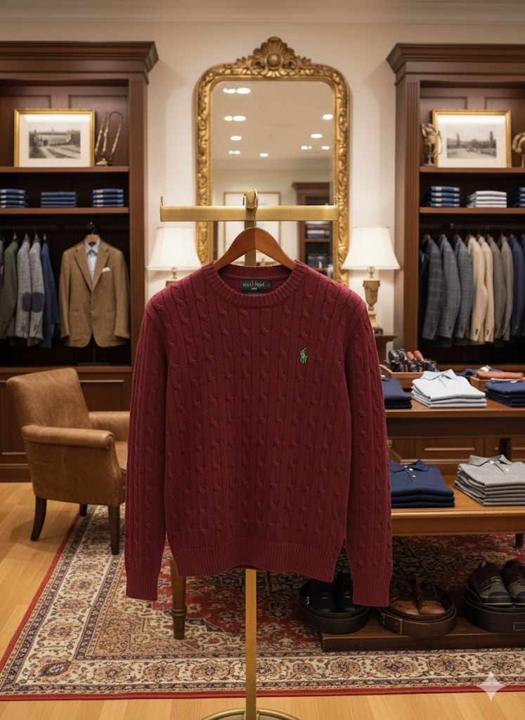 Cable-Knit Wool-Cashmere Jumper