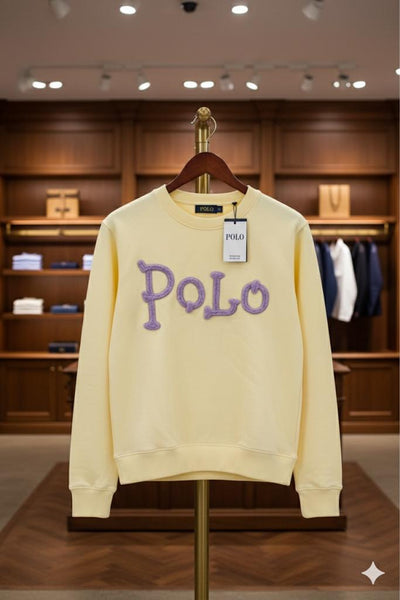 Imported Sweatshirt With Logo Embroidery