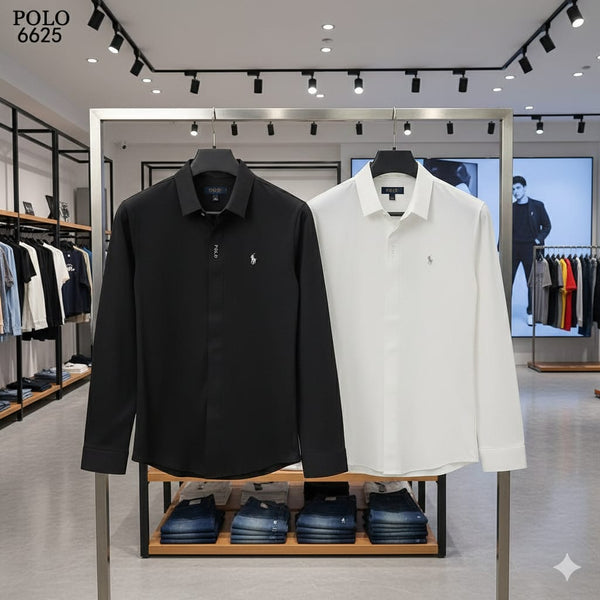 Premium Formal Embroidery Logo Luxury Shirt Collection