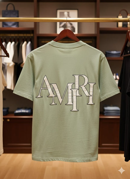 Men's Staggered Logo Drop Shoulder T-Shirt