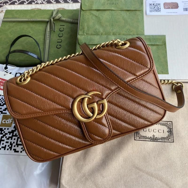 Luxury Mini Marmont Leather Sling bag
