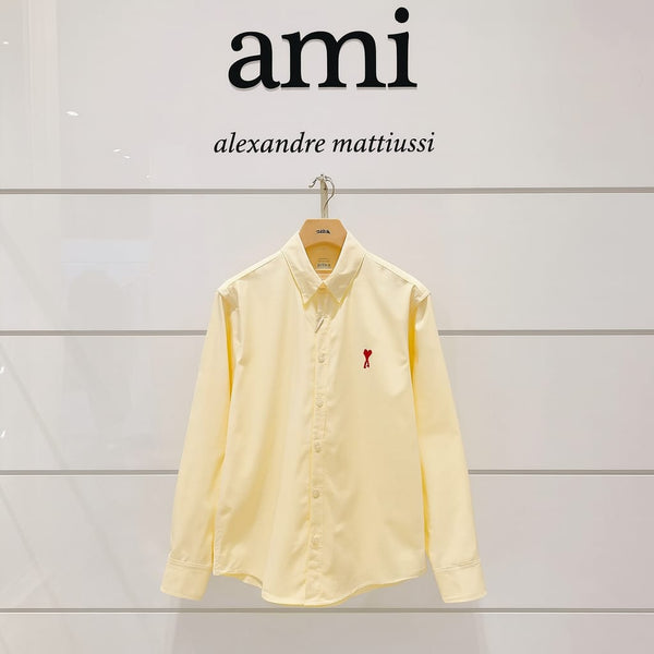 Premium Small A Heart Button Down Shirt