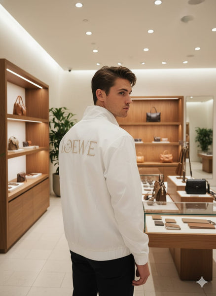 Premium New Edition White Zip-Up Jacket