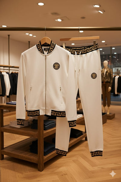 Premium Medusa  Initial  Logo  Tracksuit