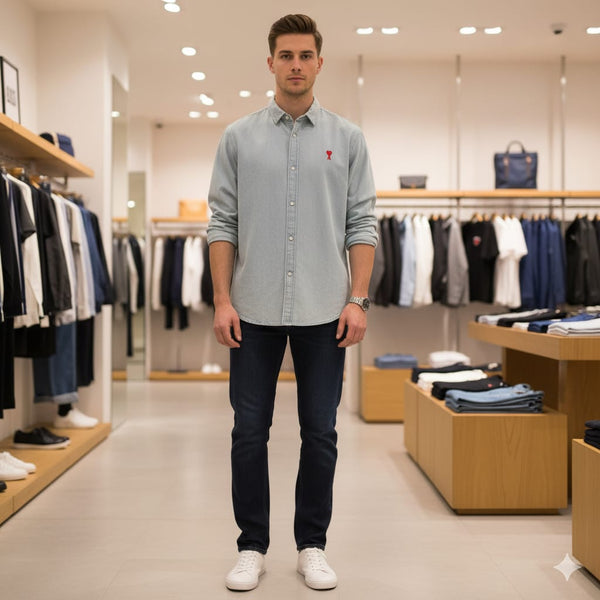 Luxury  New Collection Denim Shirt