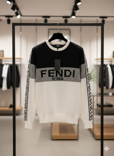 Premium Branded Logo Initial Pullover