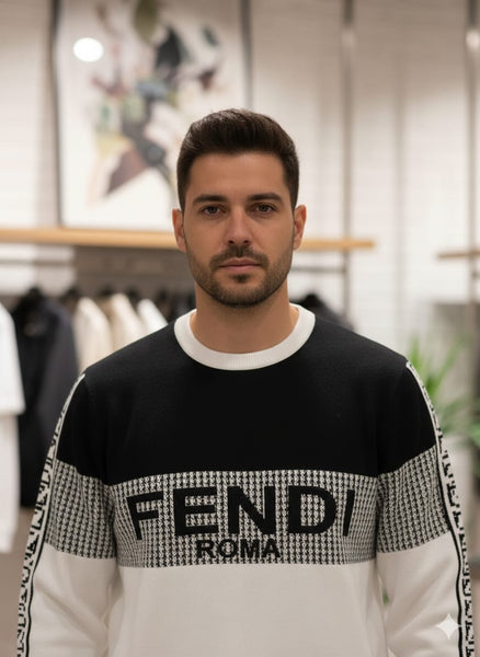 Premium Branded Logo Initial Pullover