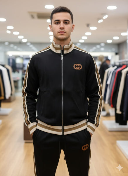 Premium   Pached Logo Embellished  Track-Set