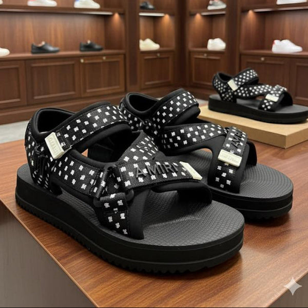 Luxury  Brand  Dots Printed Sandal For Women