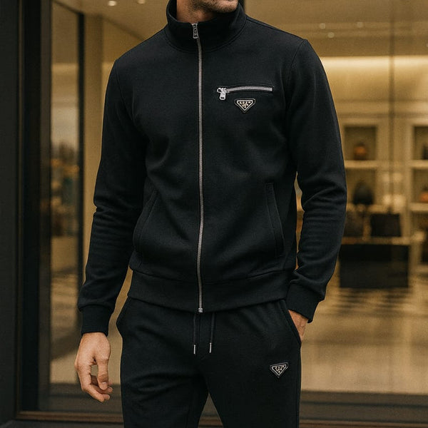 Sleek Design Logo Initial Track-Set