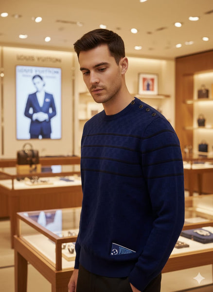 Damier Stripes Jumper