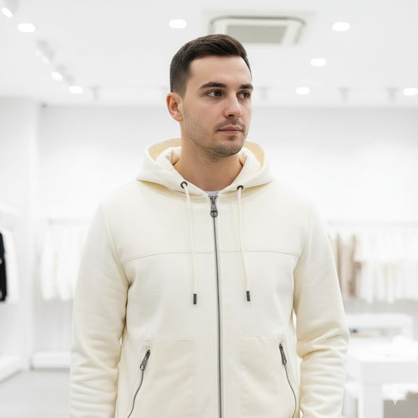 Premium Zip-Front Hoodie For Men