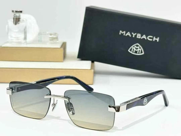 Luxury Rimless Sunglasses with Gradient Lenses  Stylish & Premium Look