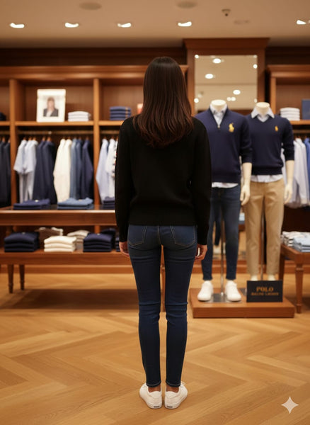 Men’s Premium Black American Flag Knit Sweater