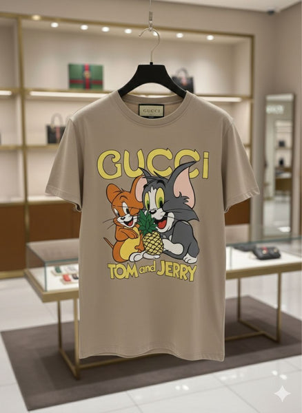 Luxury Brand Cartoon Graphic Women’s T-Shirt