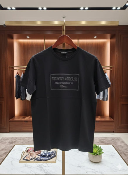 Borgonuovo 11 crew-neck Branded T-shirt