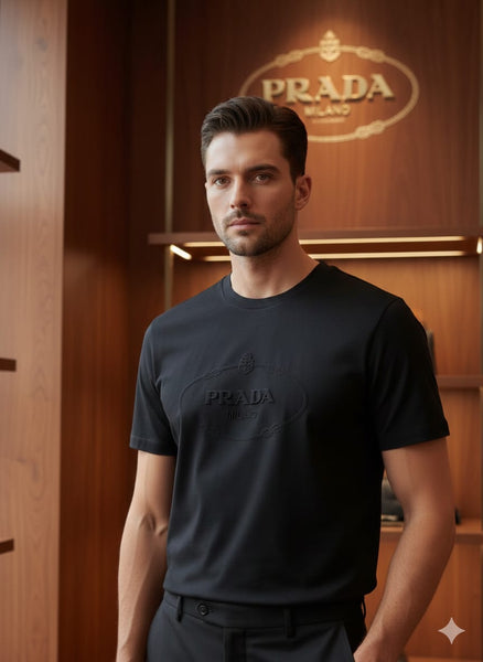Exclusive Embroidered Logo  Tee