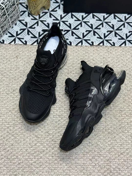 High-Performance Sport Sneakers - All-Black Edition