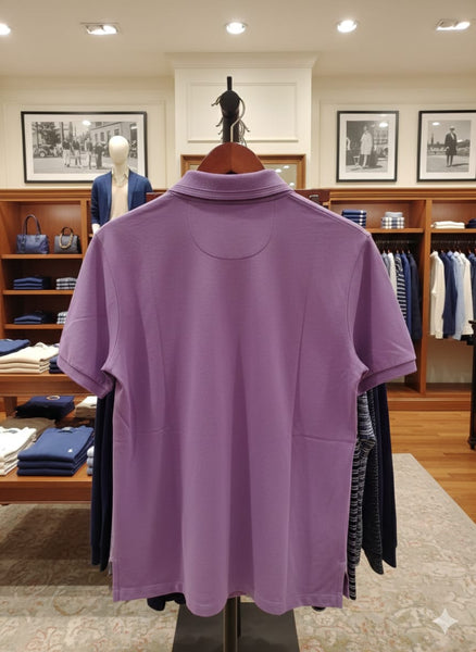 Men’s Premium Lavender Classic Fit Polo Shirt Elegant Signature Edition