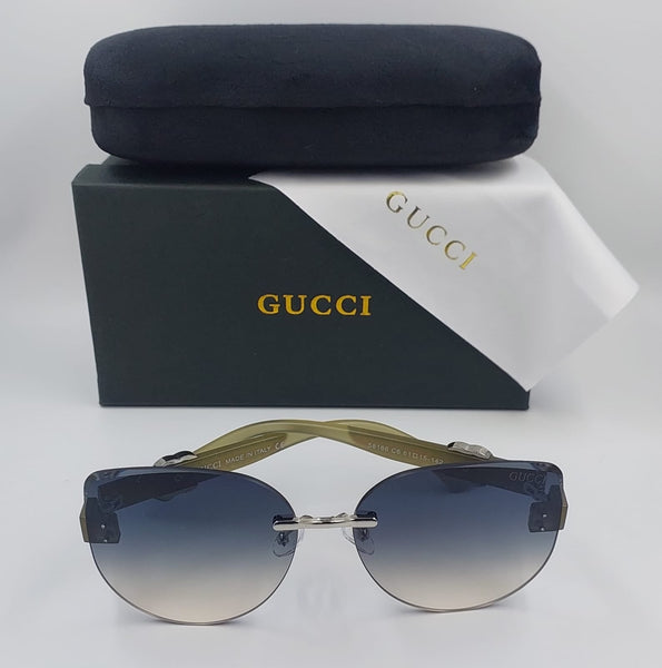 Luxury i Rimless Gradient Sunglasses for Women