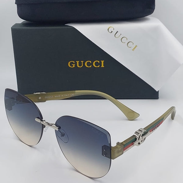 Luxury i Rimless Gradient Sunglasses for Women