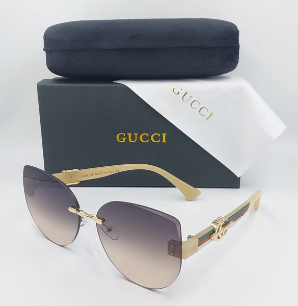 Luxury i Rimless Gradient Sunglasses for Women