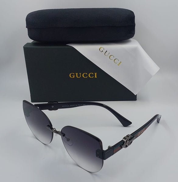 Luxury i Rimless Gradient Sunglasses for Women