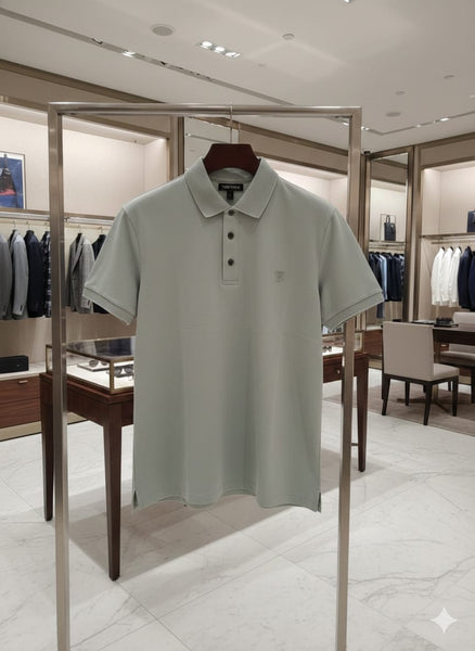 Men’s Premium Polo T-Shirt  Minimal Luxury with Signature Logo