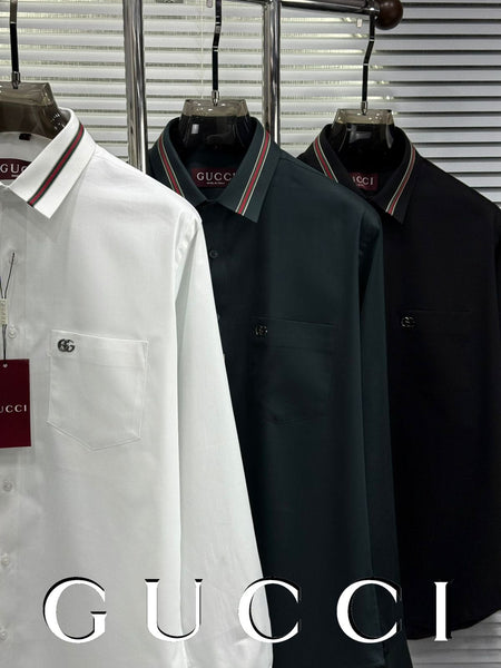 Luxury Everyday Style with the Brand Signature Collar Shirt Collection