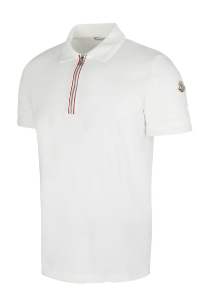 Men’s Premium Zip Polo T-Shirt Stylish Half Zip Collar