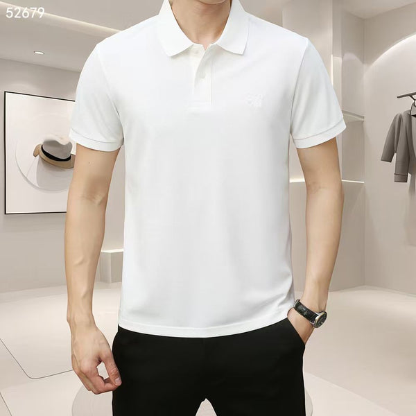 Premium Solid Polo T-Shirt Collection Classic Minimal Style