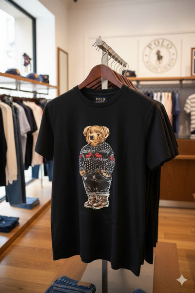 Exclusive  Premium Bear Printed Women T-shirt