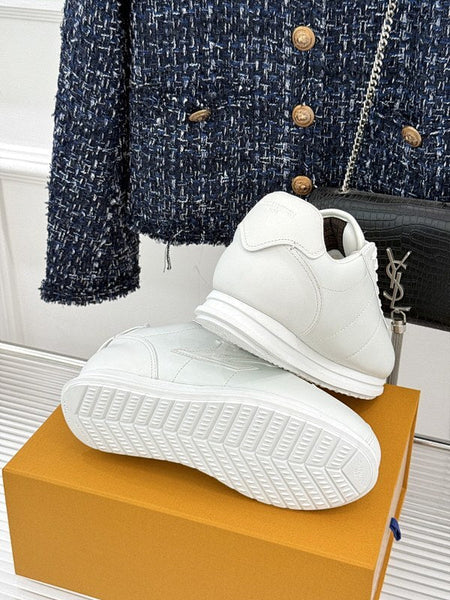Luxury White Stylish Sneakers  Classic & Comfortable