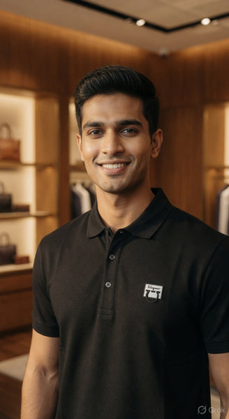 Premium Black Classic Polo T-Shirt – Stylish & Comfortable Everyday Wear