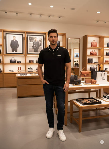 Premium Black T-Shirt – Smart, Simple & Stylish