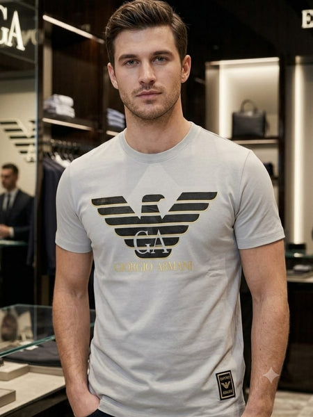 Premium White Eagle Logo T-Shirt – Stylish & Comfortable Everyday Wear