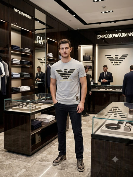 Premium White Eagle Logo T-Shirt – Stylish & Comfortable Everyday Wear