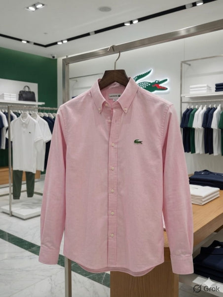 Luxury Brand Classic Pink  Shirt for Men