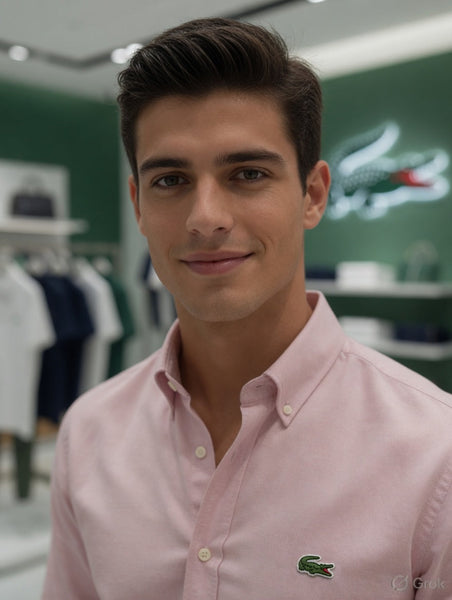 Luxury Brand Classic Pink  Shirt for Men