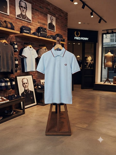 Men's Luxury Polo T-Shirt with Embroidered Logo