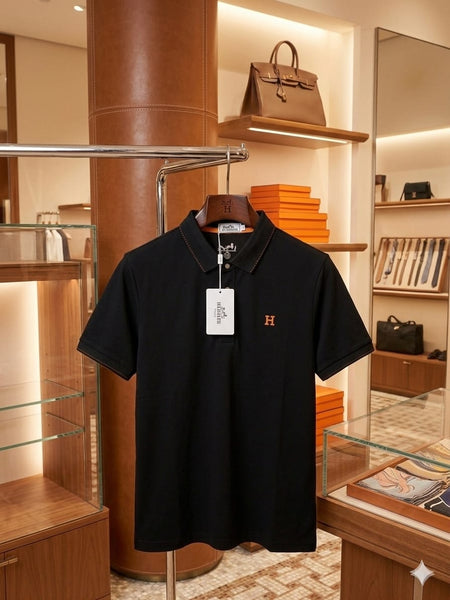 Premium  Classic Polo T-Shirt with Signature H Logo