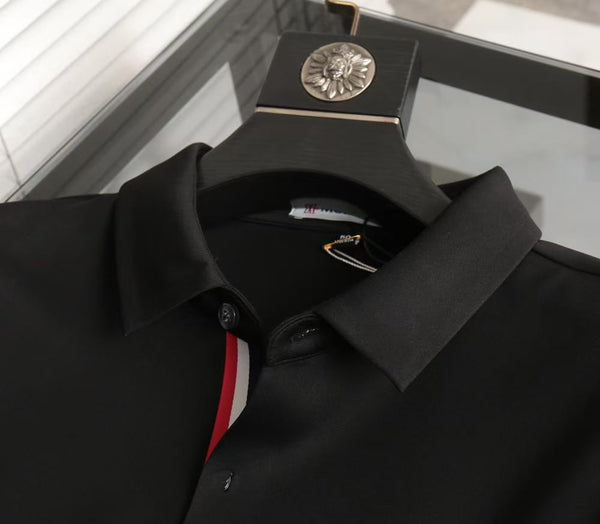 Premium Regular-Fit Shirt With Logo Patched