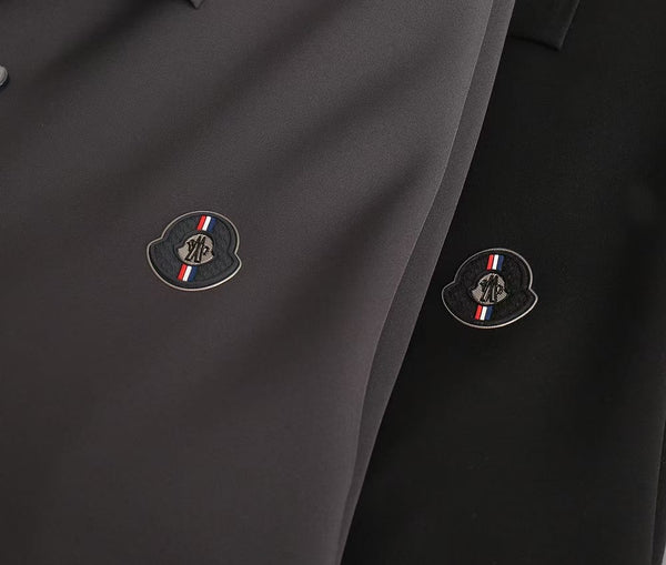 Premium Regular-Fit Shirt With Logo Patched