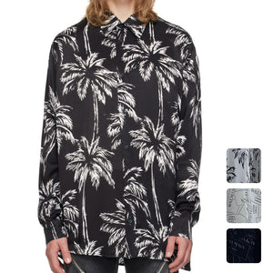 Branded Palm Tree-Print Shirt