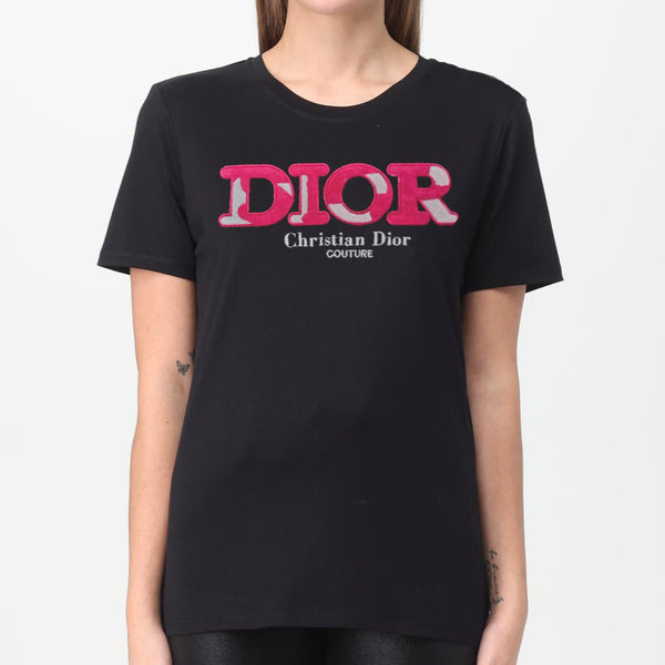 Designer Embroidered Signature Tee – Women Collection