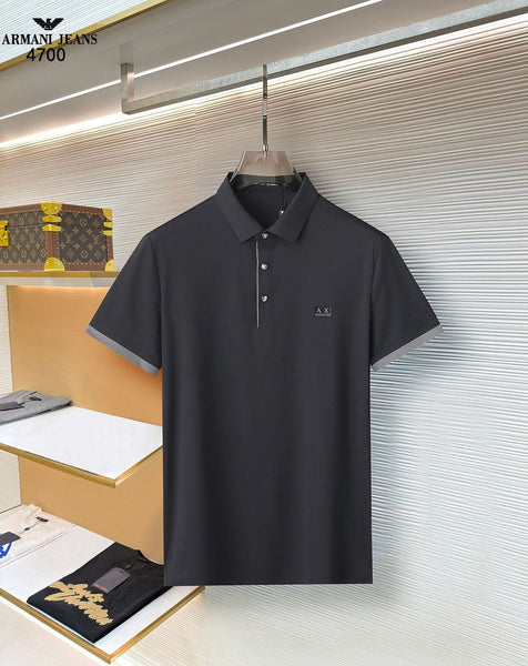 Modern Minimal Style Polo T-shirt For Men