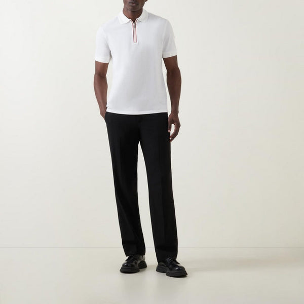 Men’s Premium Zip Polo T-Shirt Stylish Half Zip Collar