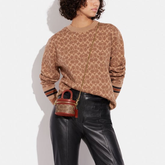 Trail Crossbody Signature Canvas Bag