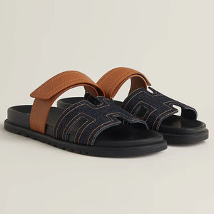 Premium Denim  H Cut Style  Slipper