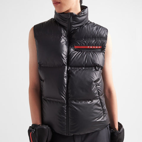 Luxury Black Puffer Vest – Premium Quilted Winter Wear